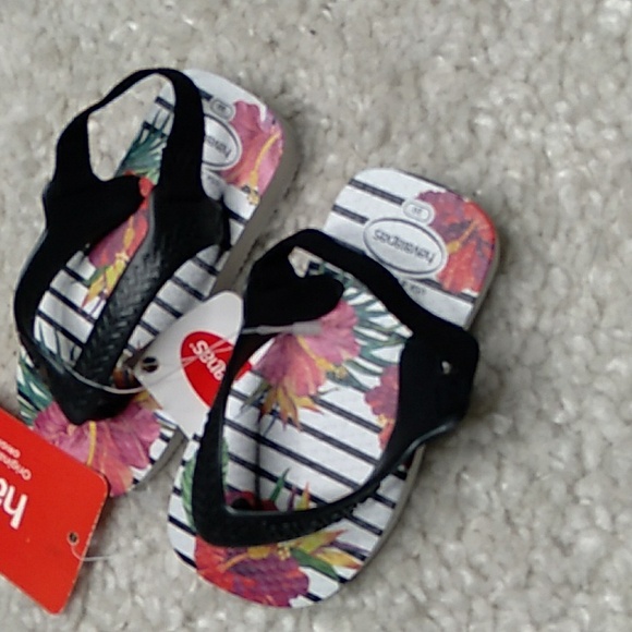 NWT HAVAIANAS infant flip.flops size 6C - Picture 2 of 13